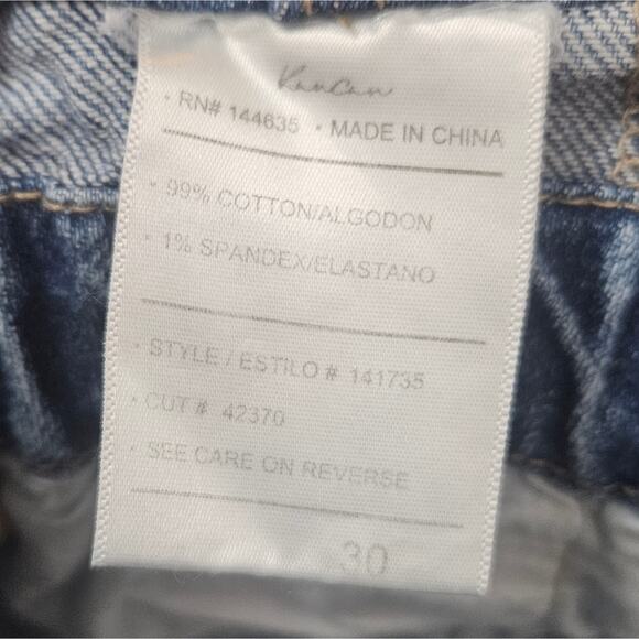 KanCan for Maurices Denim Paperbag High Rise Belted Shorts, size 30 - Picture 5 of 5